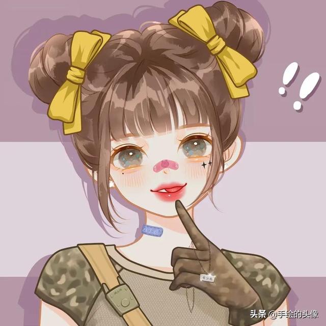 卡通动漫人物q版，Q版人物（换一换你的微信头像吧）