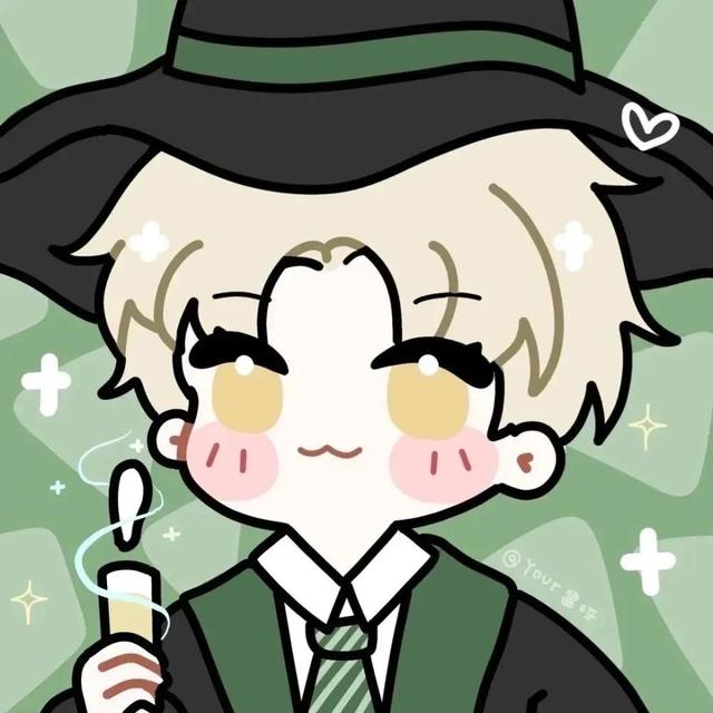 哈利波特q版图片，Q版哈利波特团头/多人微信（，头像，The）