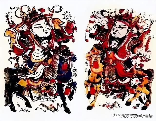 关于年画门神的来历，门神从哪里来