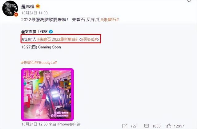 朱碧石是什么梗啊，朱碧石是不是罗志祥本人（他都能复出，贵圈才是真没脸了）