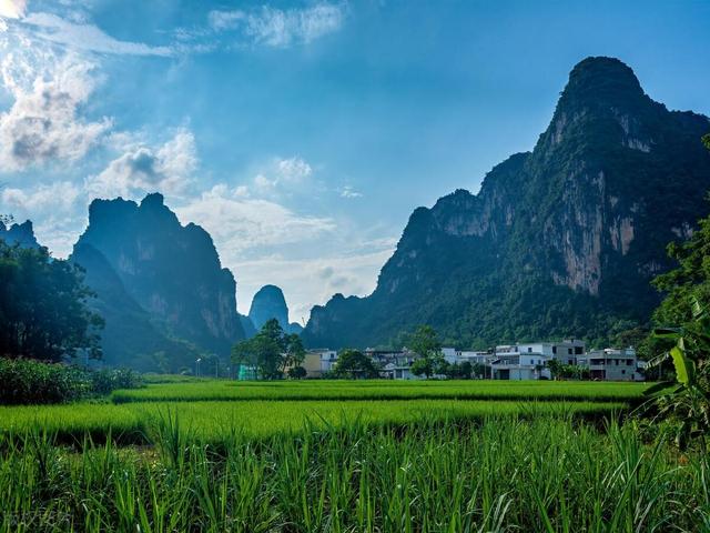 广西最好的山水田园，广西7处山水田园风光