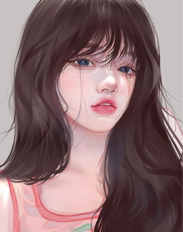 女生图片，女生图片动漫霸气（一组超仙超有气质的手绘女生头像）