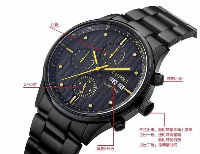 机械表怎么调时间和日期，机械表的日期和星期怎么调呢（<手表调时、计时指南>）