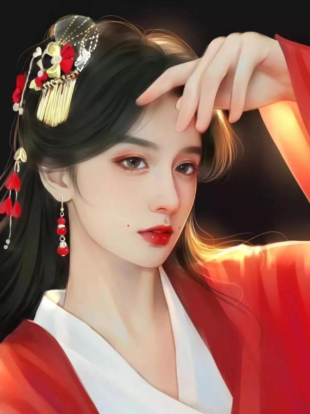 超好看的真人头像女生 我爱你，没有什么目的，只是爱你，好看的真人头像女可爱微信（真人手绘女生头像）