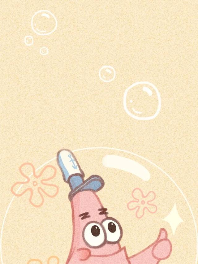 派大星和海绵宝宝情侣头像，海绵宝宝与派大星情头微信（海绵宝宝派大星图情侣壁纸）