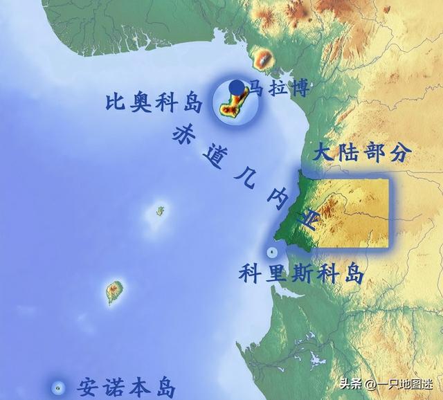 赤道几内亚在哪儿，2.8万平方公里的赤道几内亚