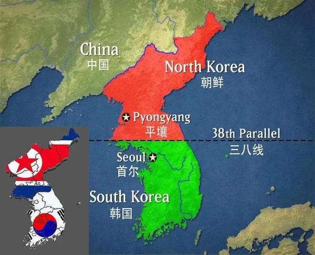朝鲜半岛为什么被分成两个国家，朝鲜半岛为什么被分成两个国家百度百科（划分朝鲜半岛的三八线是怎么来的）