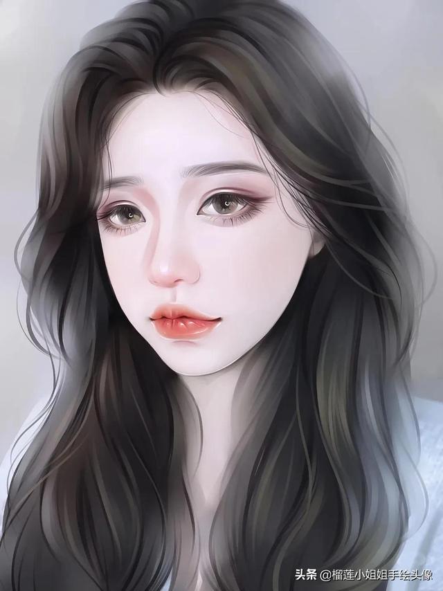 小姐姐头像高颜值，分享一波超仙气的小姐姐微信（仙气飘飘的手绘女生头像）