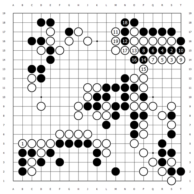 围棋三十六种杀法，围棋的基本杀法——安内攘外杀法（实战两个大官子价值计算）