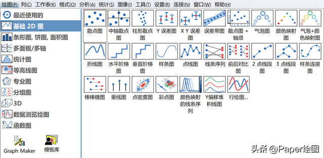 origin绘图，origin简单绘图（会让科研绘图更加得心应手）