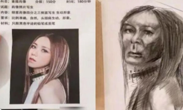 为什么数学好的人长得不好看，为什么学习好的女生都长得丑（美术老师看着学生的作品逐步“崩溃”）