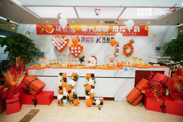 十周年庆祝福语，公司成立十周年金句（璀璨十载——祝建管家成都分公司十周年生日快乐）