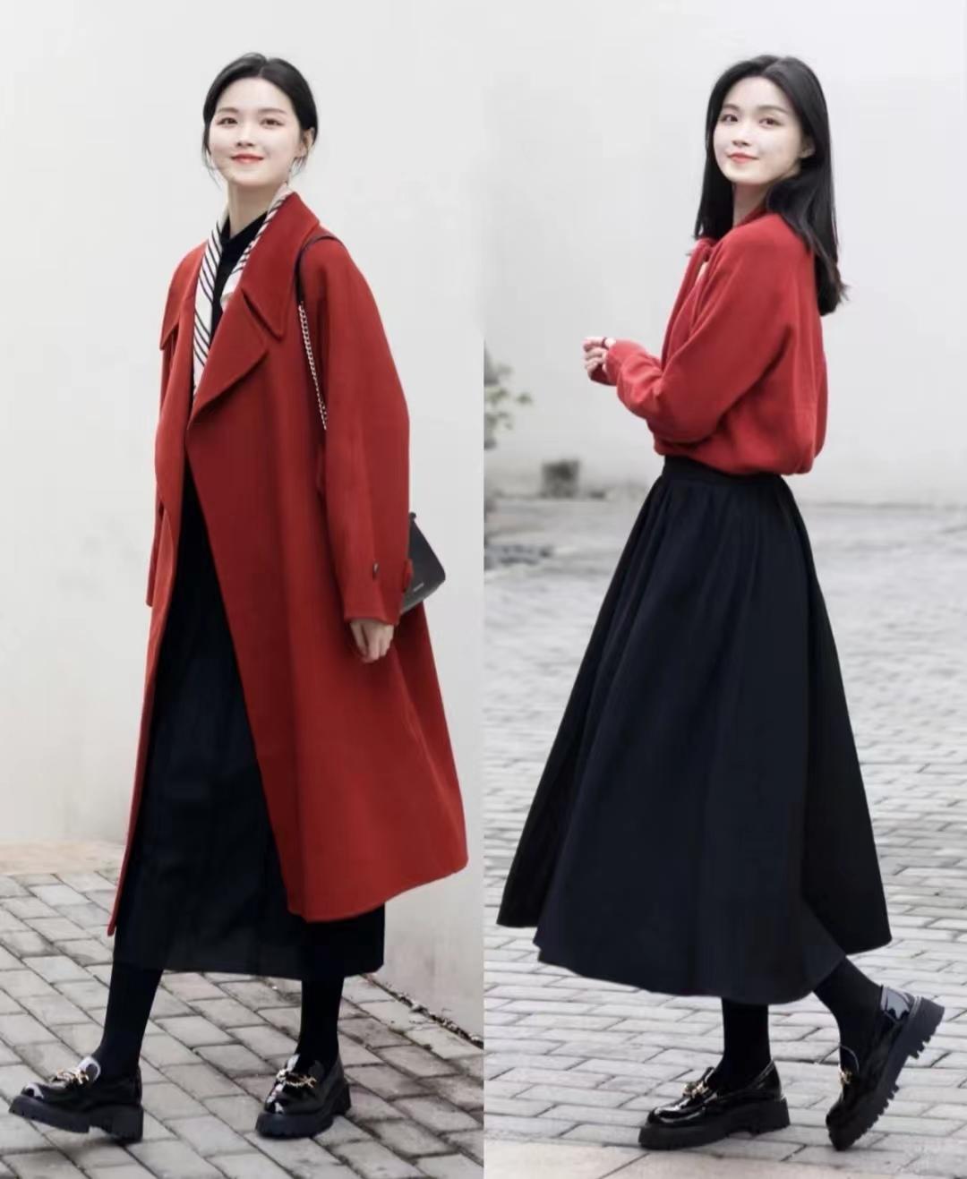 什么衣服配红鞋子好看,什么衣服配红色鞋子(红色搭配这6个颜色)