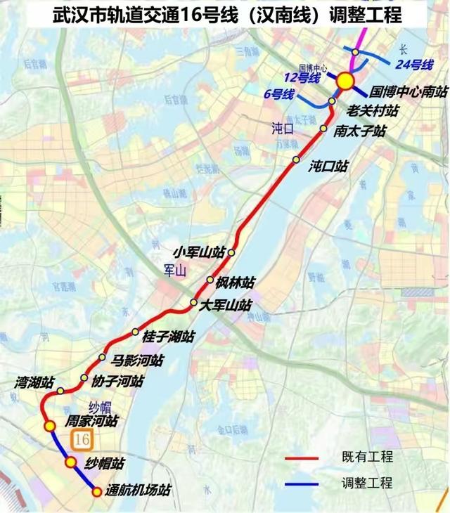 武汉地铁4号线线路图，2021武汉地铁4号线路图（但已被杭州深圳重庆反超）