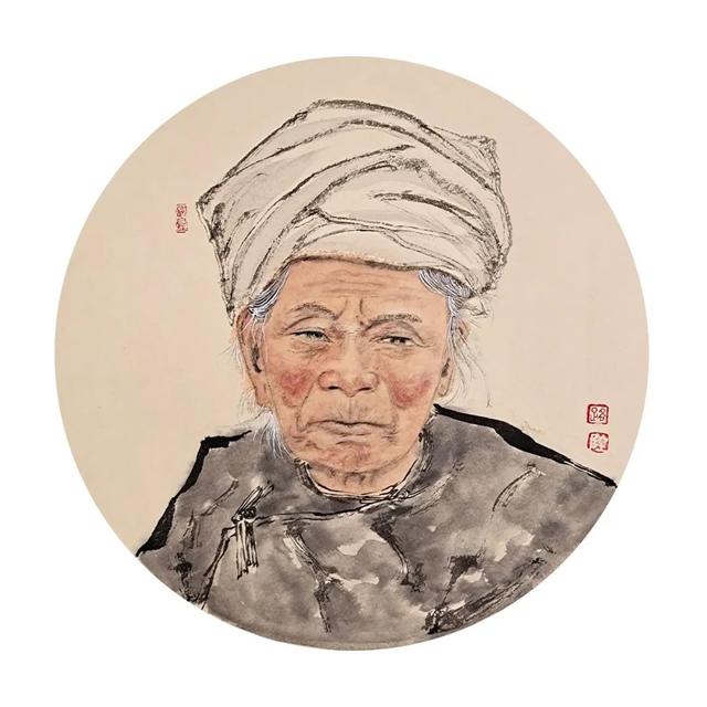 姓陆的名人,姓陆的名人女孩取名(实力派青年画家——路陆的水墨人物88