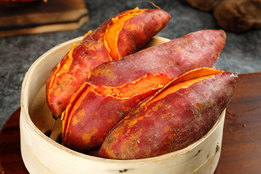 【蒸红薯】