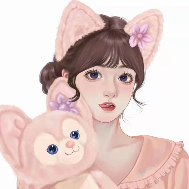 粉色系女生头像，粉色系甜美女生头像?心动整个夏天微信（美女会love的粉色系头像）