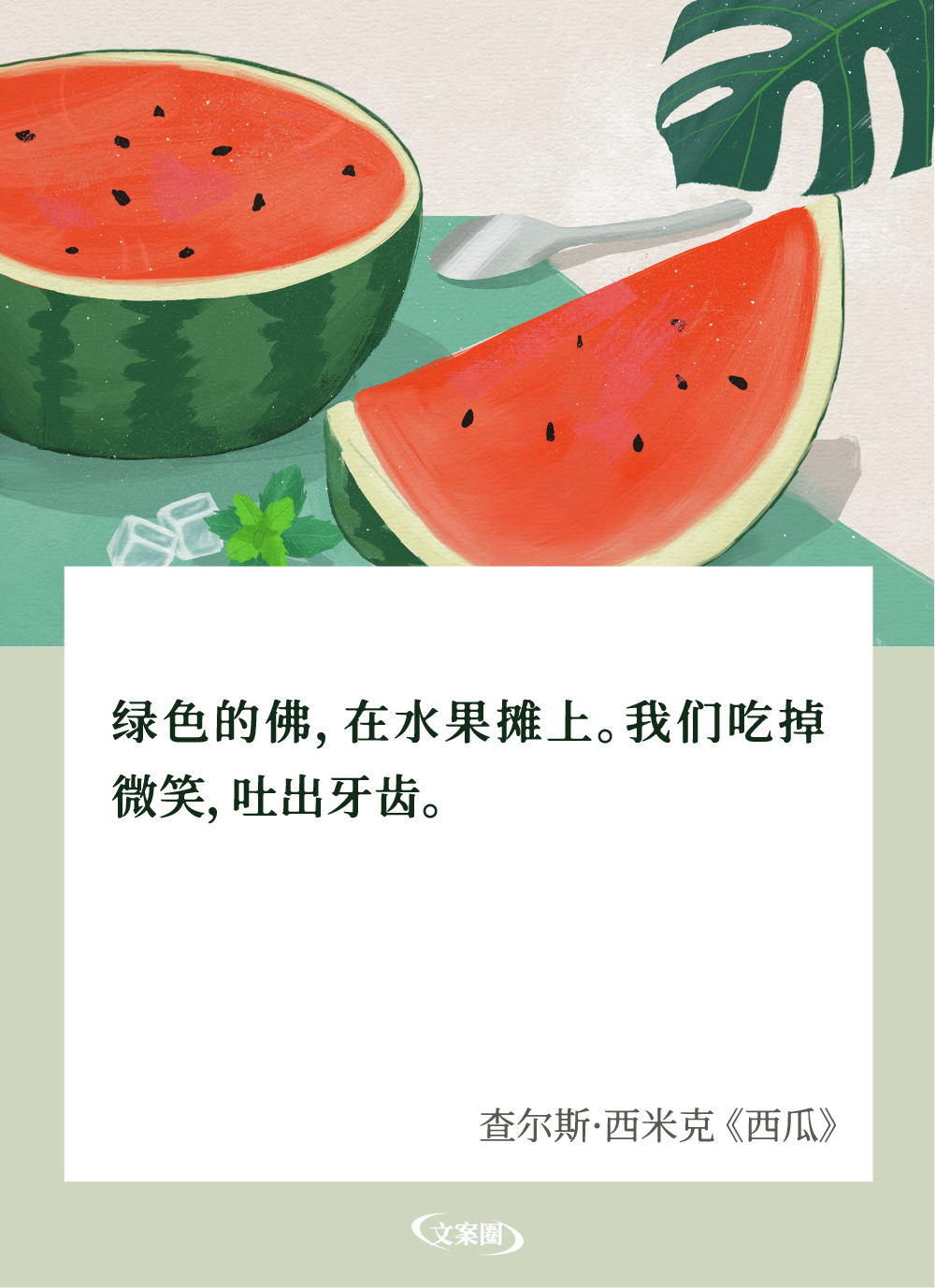 西瓜文案怎么写,黑美人西瓜文案(看有关西瓜的句子)