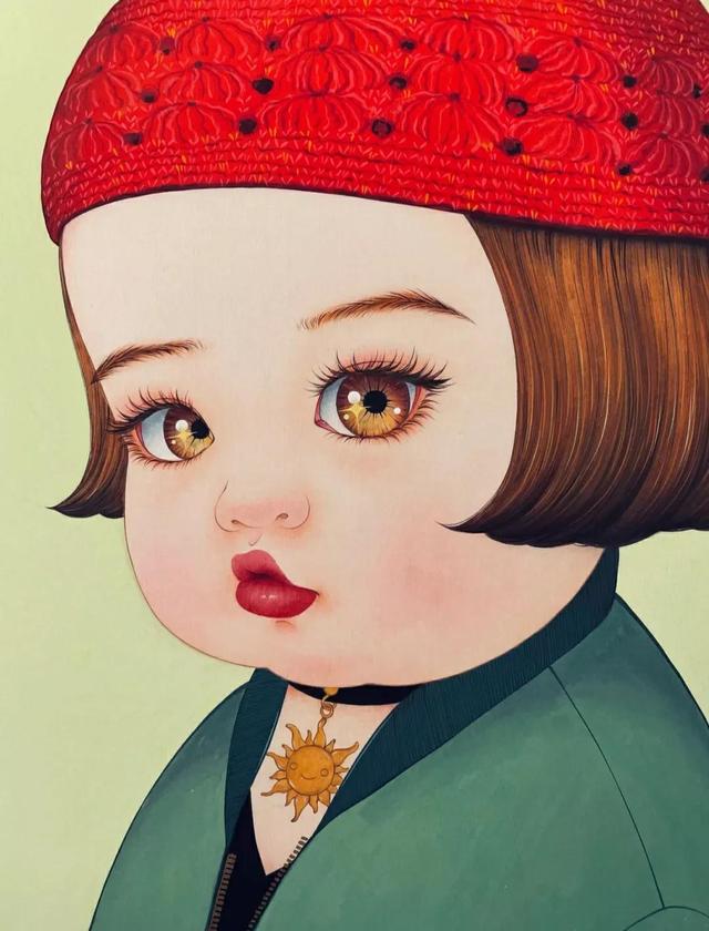 又胖又萌又可爱的图片，胖嘟嘟可爱头像 这也太好看了微信（头像——大大的眼睛）