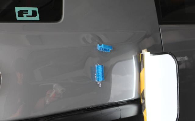 fj酷路泽改装，记丰田FJ 酷路泽小穿越改装（FJ酷路泽汽车凹陷修复）