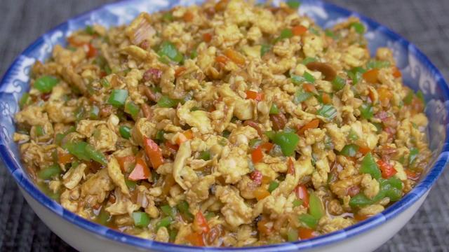 好吃不腻的鸡蛋酱，鸡蛋酱学会这样做超下饭