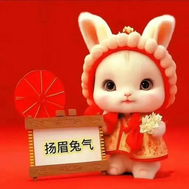 微信头像2023卡通兔子头像，2023萌兔头像