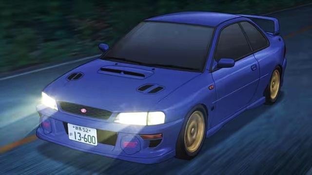 翼豹wrx sti，09款斯巴鲁翼豹2.5twrxsti（<头文字D—藤原文太座驾>）