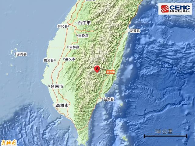 台湾海峡最深多少米，台湾海峡多长（台湾6.5级地震）