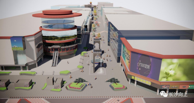 长沙黄兴路步行街，长沙黄兴路步行街人山人海（长沙“黄兴路步行街”提质改造方案效果图曝光）