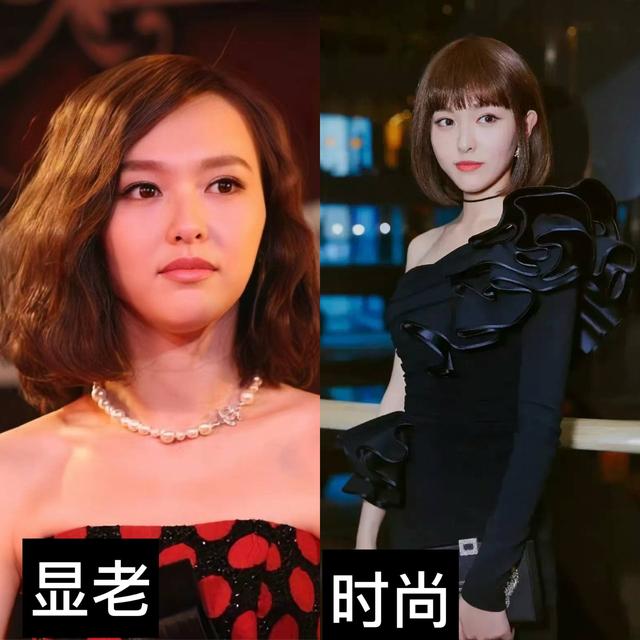 “发型”对气质的影响太大，在女星对比图充分体现，普通人也能学