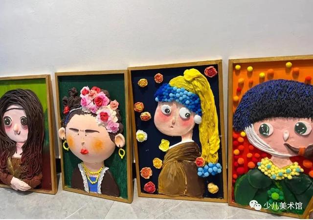 儿童diy手工画6-8岁，让孩子爱上黏土手工制作教程