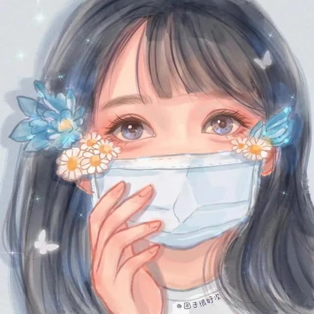可爱  姐妹俩，微信头像，可爱  姐妹俩（可爱仙气动漫的二人闺蜜头像）