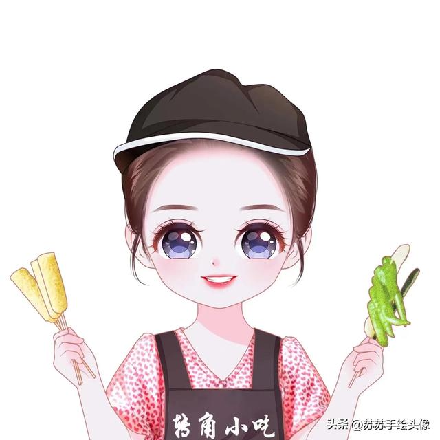 换个头像吧，超萌超可爱的女生卡通头像，八月你好