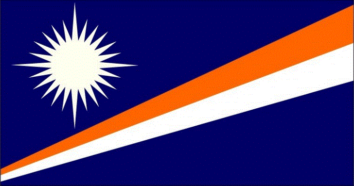 瑙鲁国旗(世界上人口最少的国家) 
