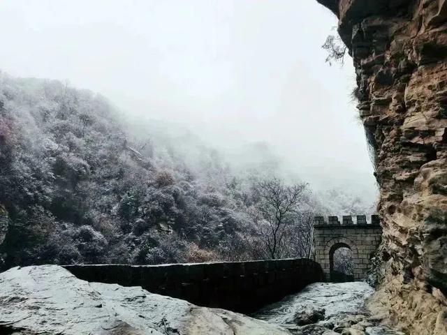 陕西省渭南市少华山景点，用美景温暖整个寒冬