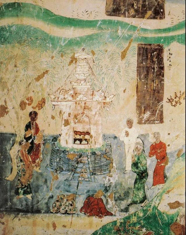 敦煌壁画图片大全，敦煌飞天壁画高清图（敦煌壁画对于中国画坛的影响）