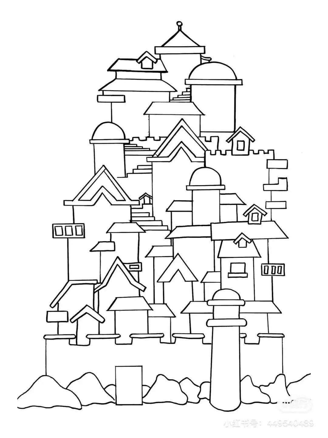 二次元人物简笔画(画动漫人物全身教程)