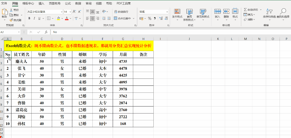 分类汇总怎么操作步骤，分类汇总怎么操作（那就用分类汇总实现统计分析）
