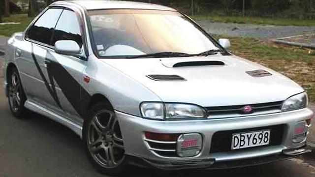 翼豹wrx sti，09款斯巴鲁翼豹2.5twrxsti（<头文字D—藤原文太座驾>）