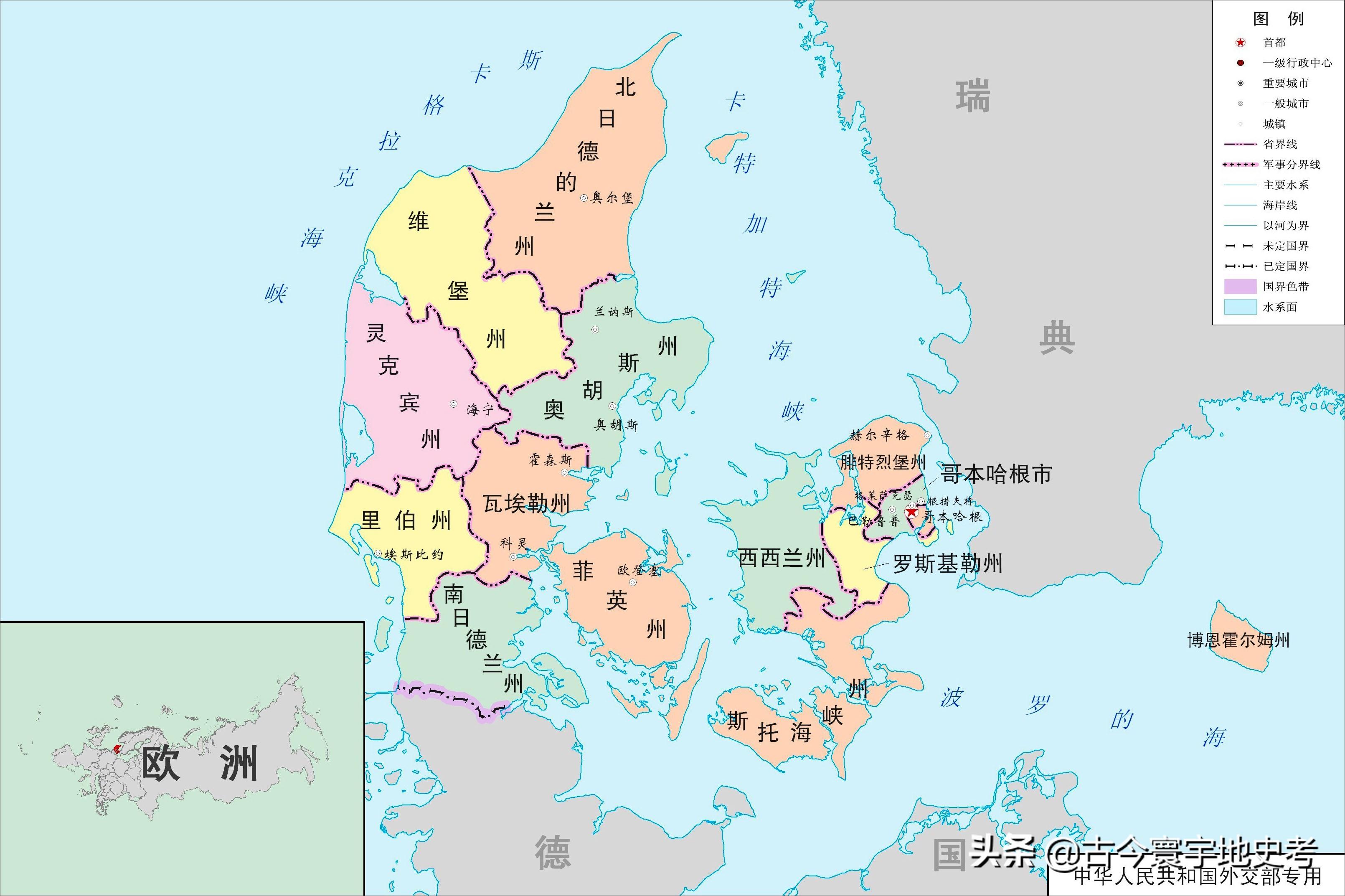 西欧有哪些国家，西欧有哪些国家组成 西欧包括哪些国家（欧洲各国行政区划图）