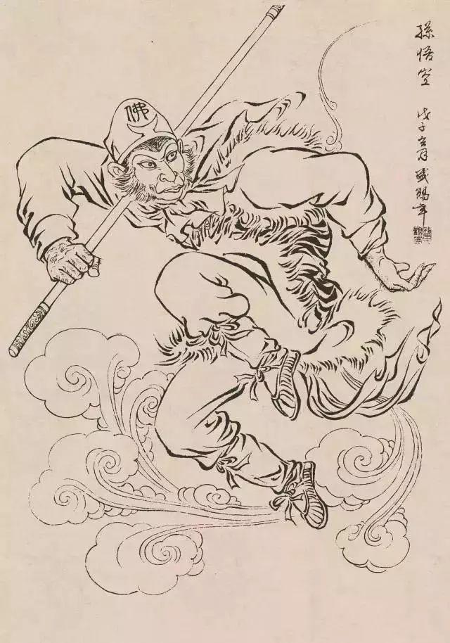 中国古代人物画，中国名画人物作品（中国古代人物白描画120幅欣赏）