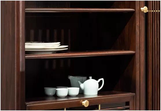 檀香木家具怎么样，檀香木家具怎么样鉴定（全屋搭配一整套黑檀木新中式家具究竟可以有多美）
