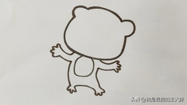 小蝌蚪找妈妈简笔画，简笔画之小蝌蚪找妈妈（儿童简笔画，池塘里有只小青蛙）