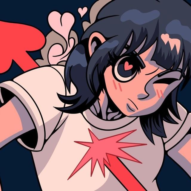 情头漫画 情侣，情侣头像丨一对两张漫画情头微信（插画风漫画风情侣头像）