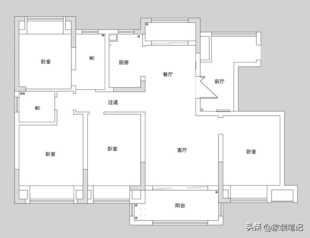 长沙室内设计（长沙一对夫妻的婚房）