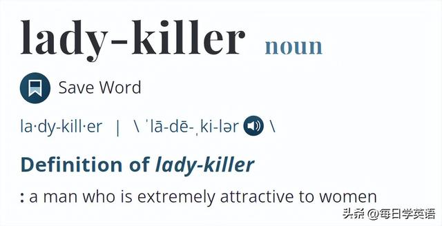 女士英文名字有哪些，英文的女性名字（那lady-killer是什么意思）