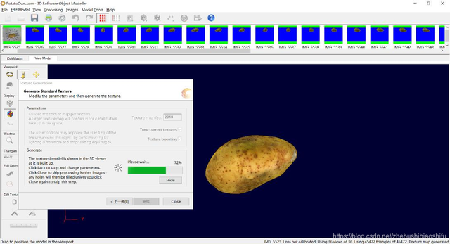 知末网官网3d模型效果图，知末3d模型网（3DSOM软件实现基于侧影轮廓方法的空间三维模型重建）