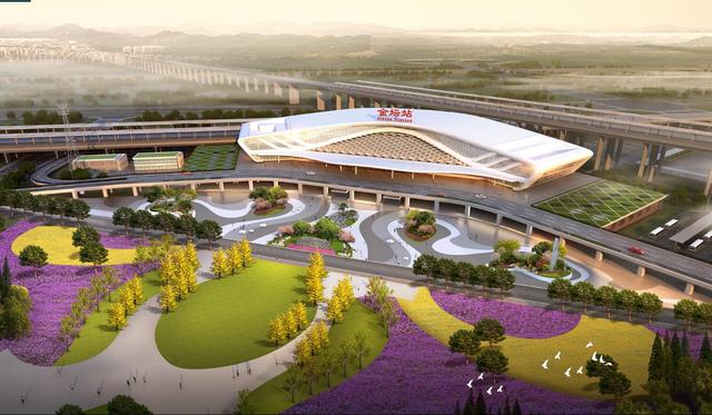 金坛高铁站的准确位置，金坛高铁站点（金坛高铁枢纽抢先看）