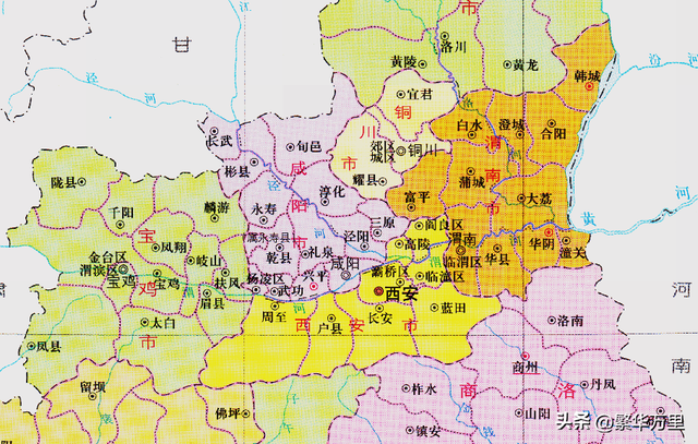 陕西各地级市人口，陕西省的第5大城市