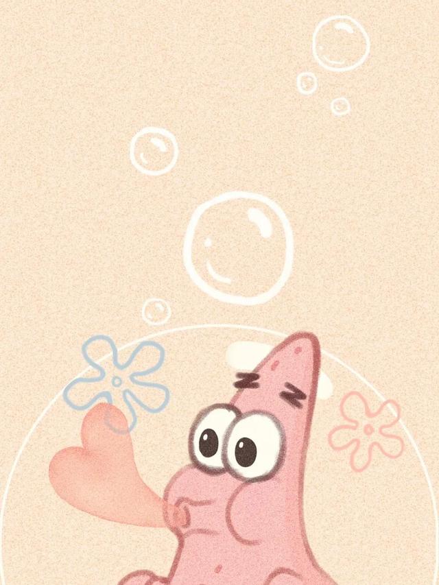 派大星和海绵宝宝情侣头像，海绵宝宝与派大星情头微信（海绵宝宝派大星图情侣壁纸）